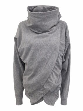 🛍️ HBC Grey Wrap Hoodie Sweater | Olympic Edition XS